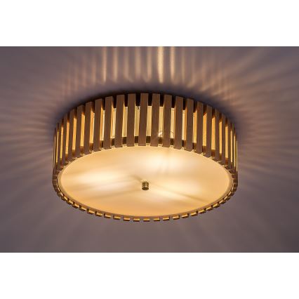 Rabalux - Stropna svetilka 3xE27/25W/230V, premer 42 cm