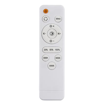 Rabalux - LED zatemnjevalna stropna svetilka LED/34W/230V 3000-6500K premer 38 cm + daljinski upravljalnik