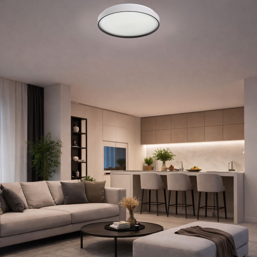 Rabalux - LED zatemnljivo stropno svetilo LED/60W/230V 3000-6500K premer 58 cm + daljinski upravljalnik