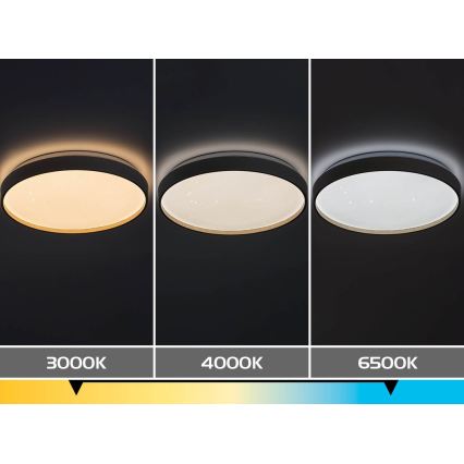 Rabalux - LED stropna svetilka z zatemnitvijo LED/60W/230V 3000-6500K premer 58 cm + daljinski upravljalnik