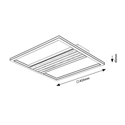 Rabalux - LED stropna svetilka LED/30W/230V 3000/4500/6000K