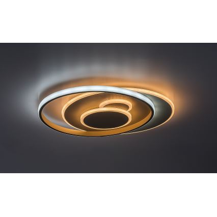 Rabalux - LED stropna svetilka z zatemnitvijo LED/57W/230V 3000-6000K 48,5x40 cm + daljinski upravljalnik