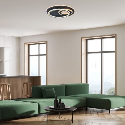 Rabalux - LED zatemnljivo stropno svetilo LED/60W/230V 3000-6000K premer 50 cm + daljinski upravljalnik