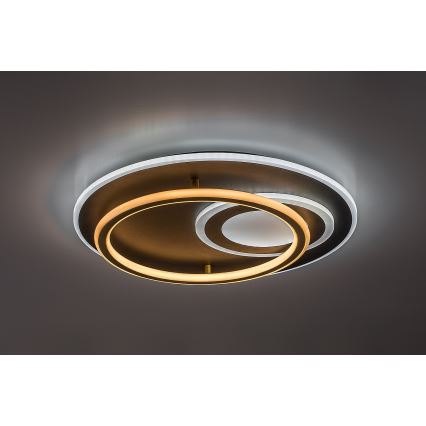 Rabalux - LED zatemnljivo stropno svetilo LED/60W/230V 3000-6000K premer 50 cm + daljinski upravljalnik