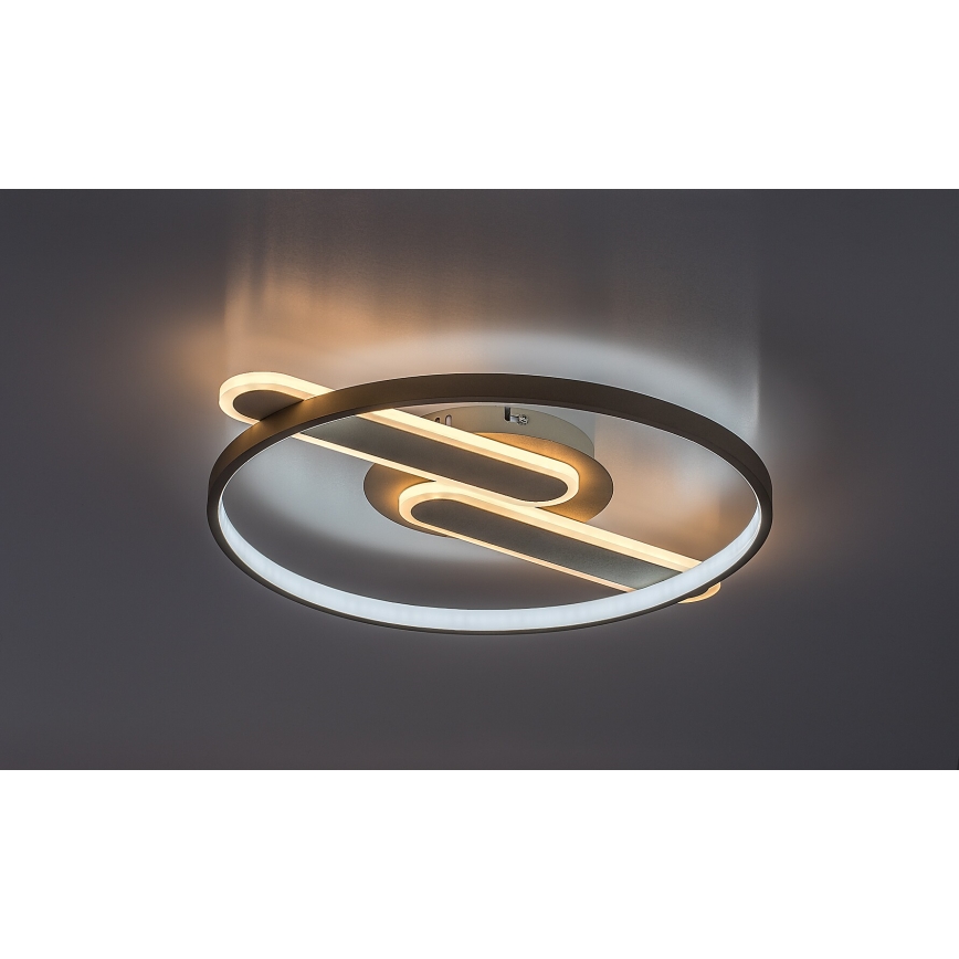 Rabalux - Zatemnljivo stropno LED svetilo LED/55W/230V 3000-6000K 53x45 cm + daljinski upravljalnik