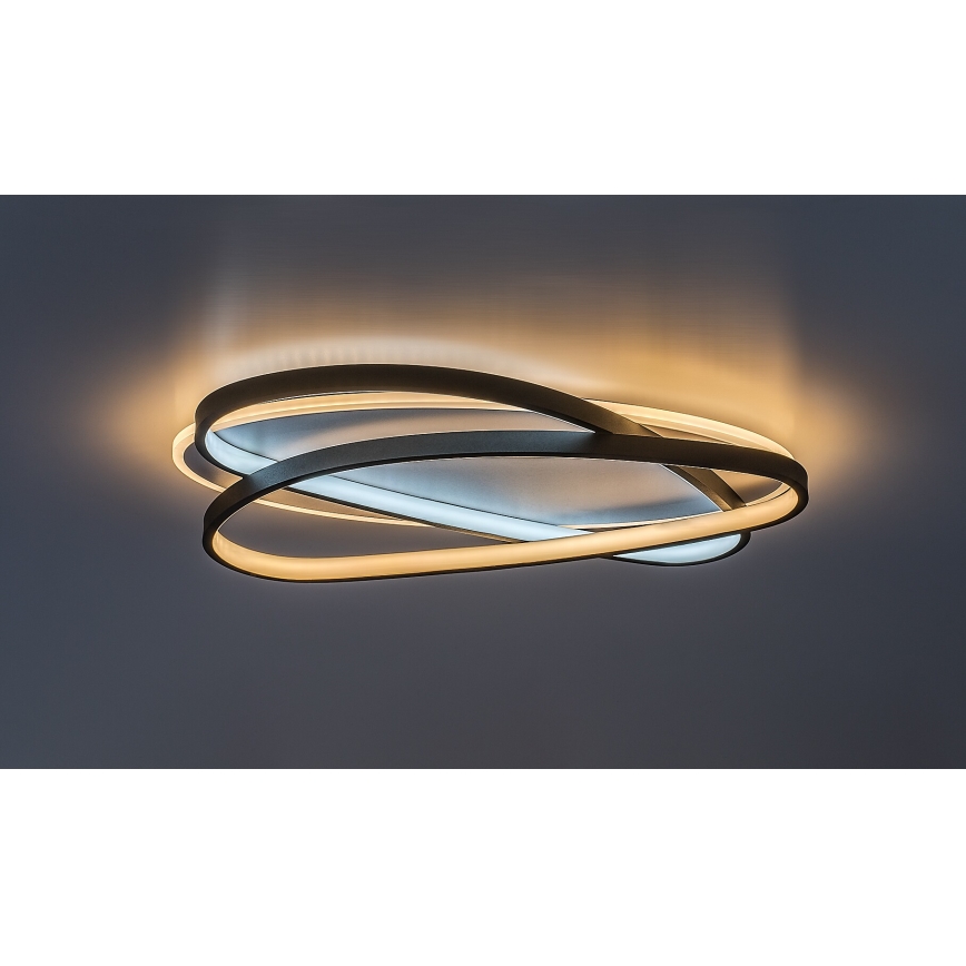 Rabalux - LED zatemnjevalno stropno svetilo LED/57W/230V 3000-6000K 53x38 cm + daljinski upravljalnik