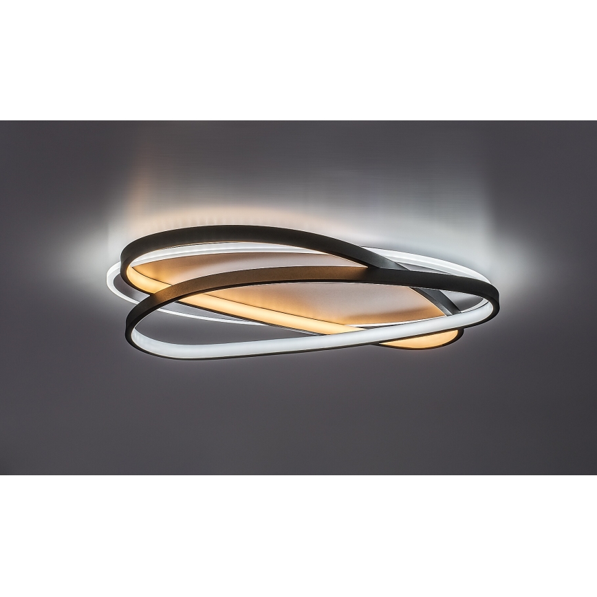 Rabalux - LED zatemnjevalno stropno svetilo LED/57W/230V 3000-6000K 53x38 cm + daljinski upravljalnik