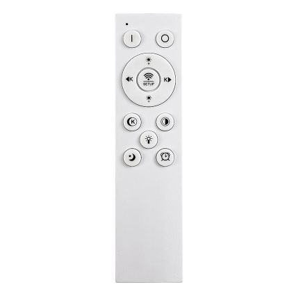 Rabalux - LED zatemnjevalno stropno svetilo LED/57W/230V 3000-6000K 53x38 cm + daljinski upravljalnik