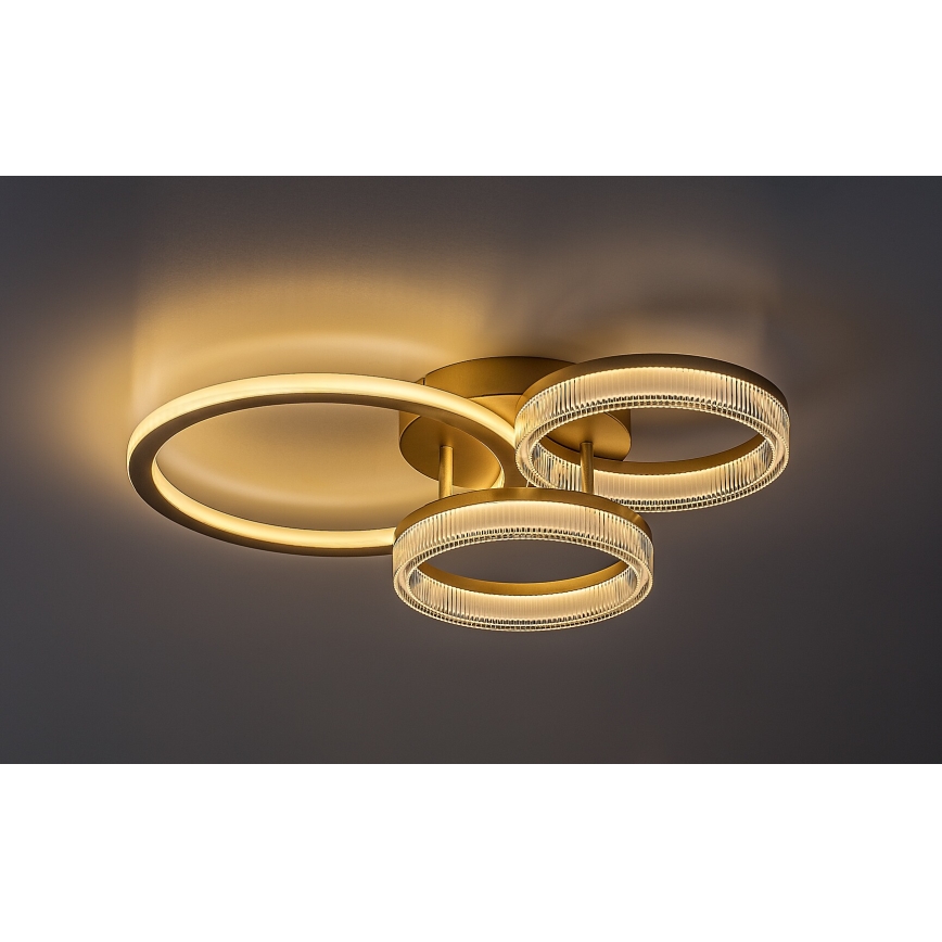 Rabalux - LED zatemnljivo stropno svetilo LED/38W/230V 3000-6500K 58,5x38 cm + daljinski upravljalnik