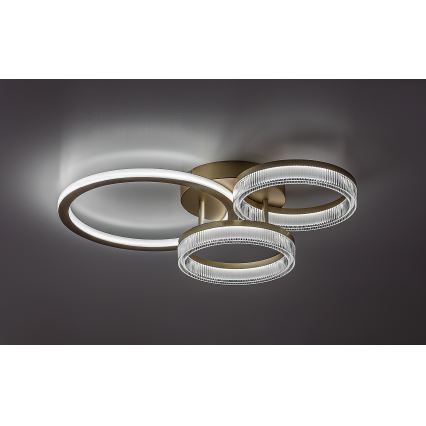 Rabalux - LED zatemnljivo stropno svetilo LED/38W/230V 3000-6500K 58,5x38 cm + daljinski upravljalnik