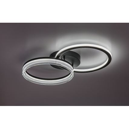 Rabalux - LED zatemnjevalna stropna svetilka LED/38W/230V 3000-6500K 60x35 cm + daljinski upravljalnik