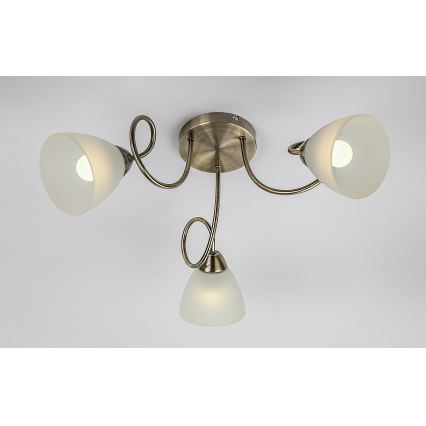 Rabalux - Pritrjen lestenec 3xE27/60W/230V