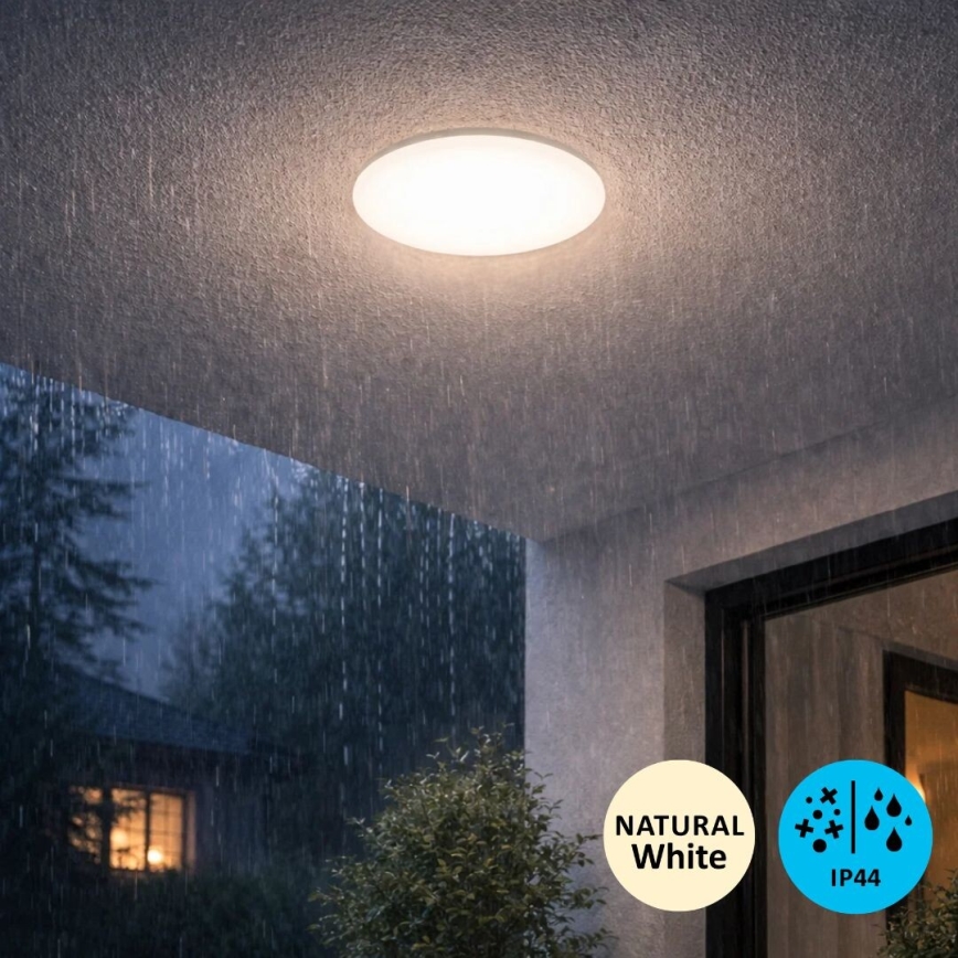 Rabalux - LED stropna svetilka za kopalnico LED/12W/230V IP44 4000K premer 25,5 cm