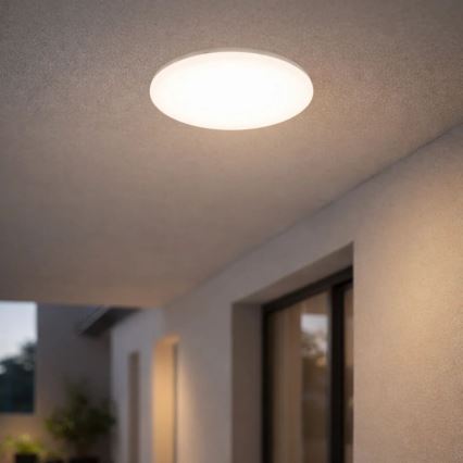 Rabalux - stropna kopalniška LED svetilka 18W/230V IP44 4000K Ø 32 cm