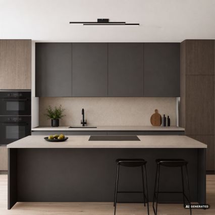 Rabalux - LED stropna svetilka LED/12W/230V 3000K črna