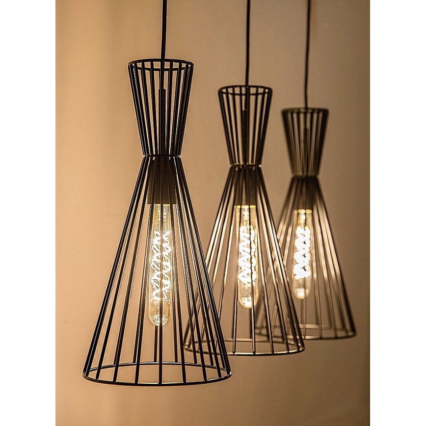 Rabalux - Lestenec na vrvici 3xE27/60W/230V