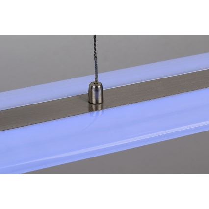 Rabalux - LED RGB Zatemnitveni lestenec na vrvici LED/24W/230V Wi-Fi Tuya + Daljinski upravljalnik