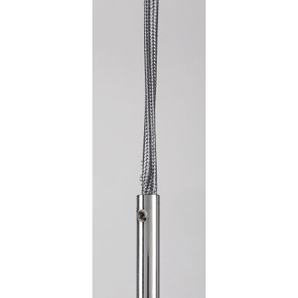 Rabalux - Lestenec na vrvici 1xGU10/50W/230V prozorna/sijajni krom