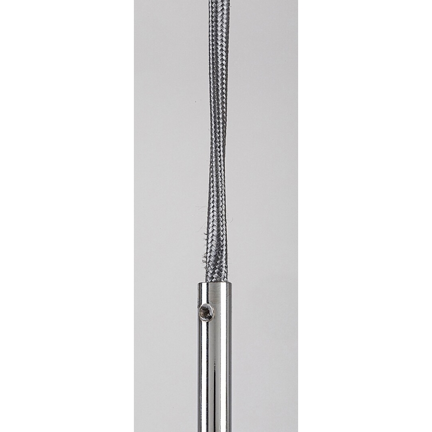 Rabalux - Lestenec na vrvici 1xGU10/50W/230V prozorna/sijajni krom