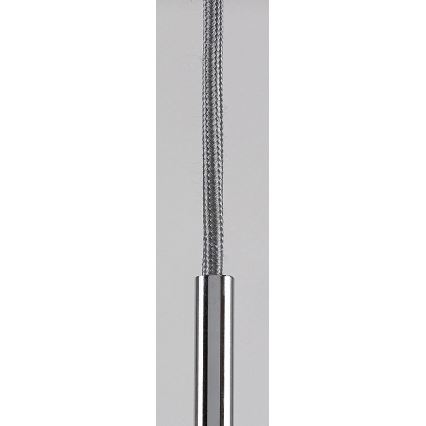 Rabalux - Lestenec na vrvici 1xE27/40W/230V prozorna/sijajni krom