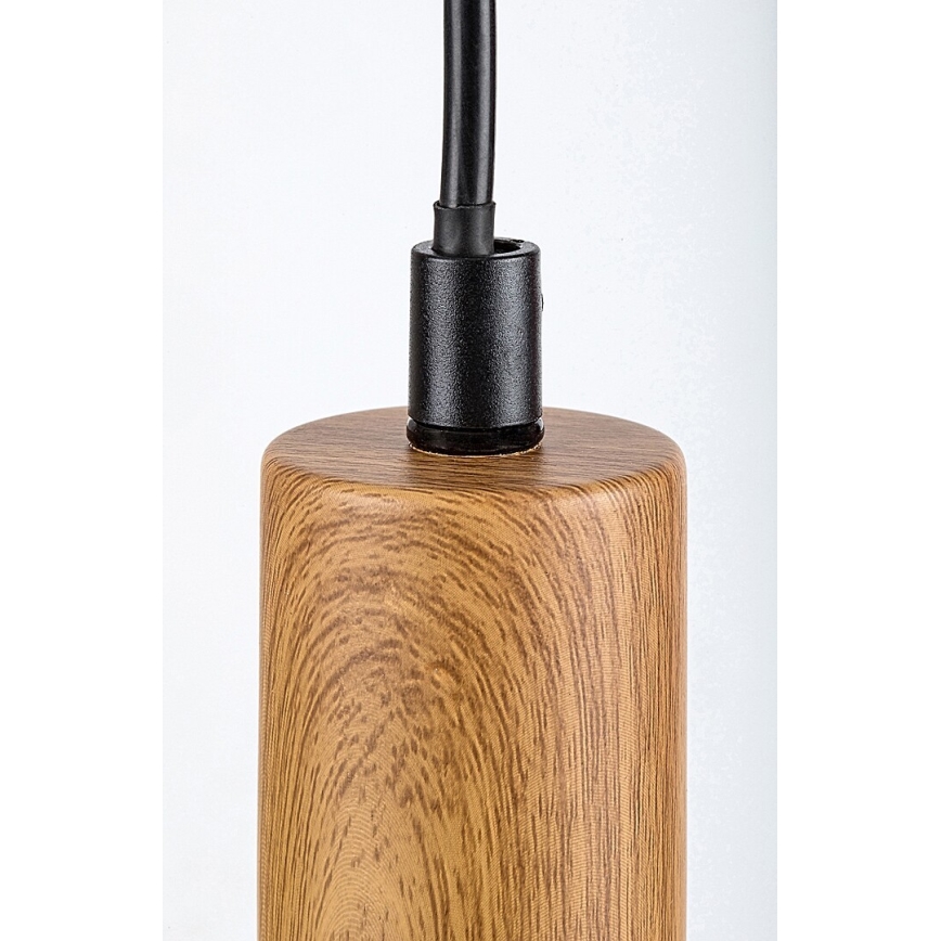 Rabalux - Lestenec na vrvici 1xE27/60W/230V bukev