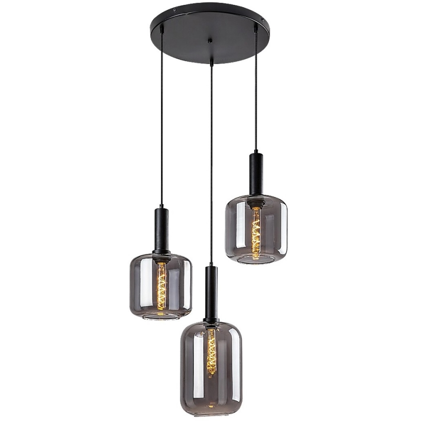 Rabalux - Lestenec na vrvici 3xE27/40W/230V