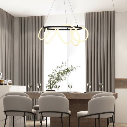 Rabalux - LED Lestenec na vrvici LED/54W/230V