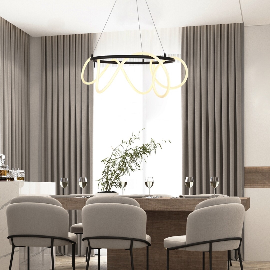 Rabalux - LED Lestenec na vrvici LED/54W/230V