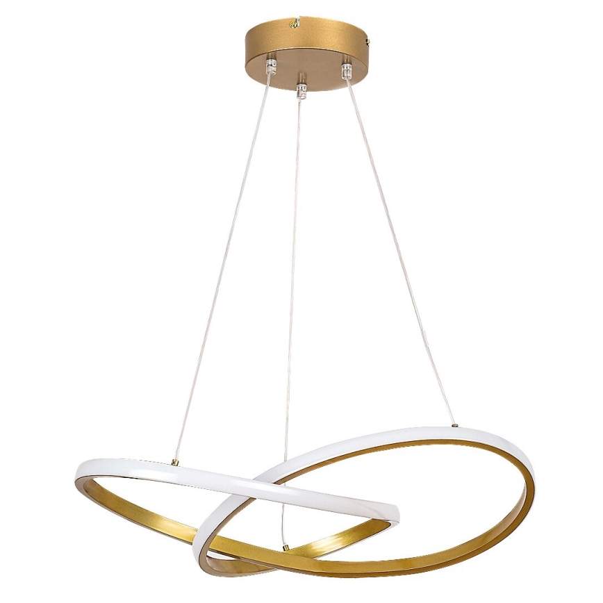 Rabalux - LED Lestenec na vrvici LED/36W/230V 3000K zlata