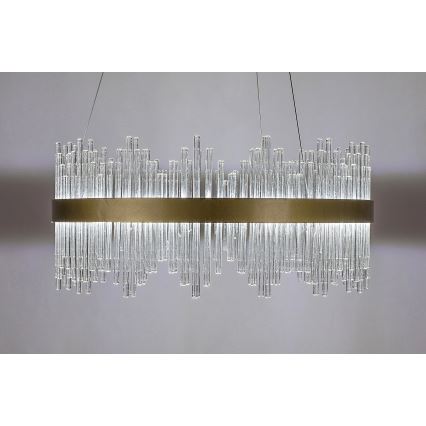 Rabalux - LED Lestenec na vrvici LED/36W/230V 3000/4000/6000K zlata