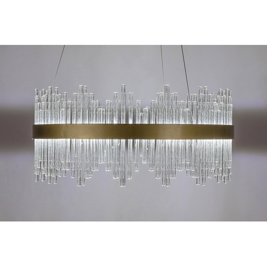 Rabalux - LED Lestenec na vrvici LED/36W/230V 3000/4000/6000K zlata