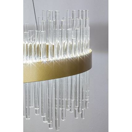 Rabalux - LED Lestenec na vrvici LED/36W/230V 3000/4000/6000K zlata