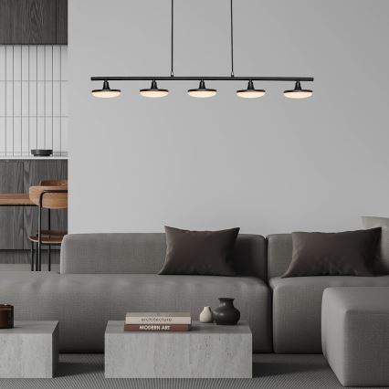 Rabalux - LED Lestenec na vrvici 5xLED/4W/230V 3000K