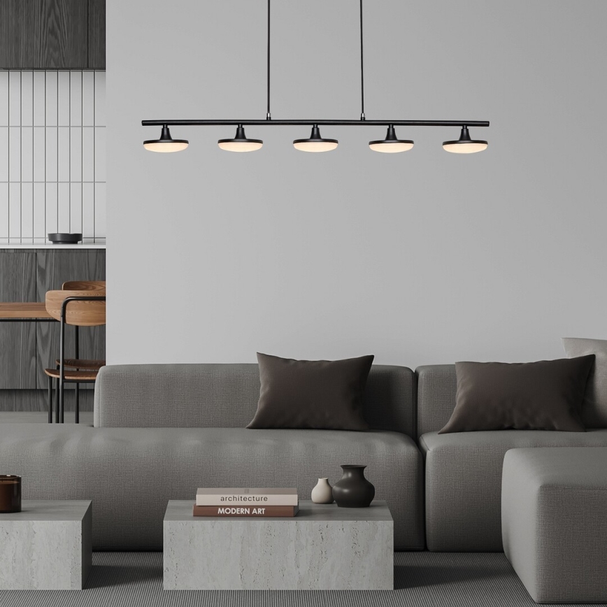 Rabalux - LED Lestenec na vrvici 5xLED/4W/230V 3000K