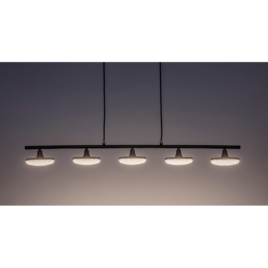 Rabalux - LED Lestenec na vrvici 5xLED/4W/230V 3000K