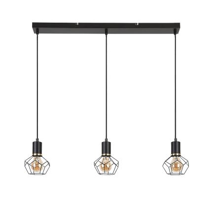 Rabalux - Lestenec na vrvici 3xE27/40W/230V