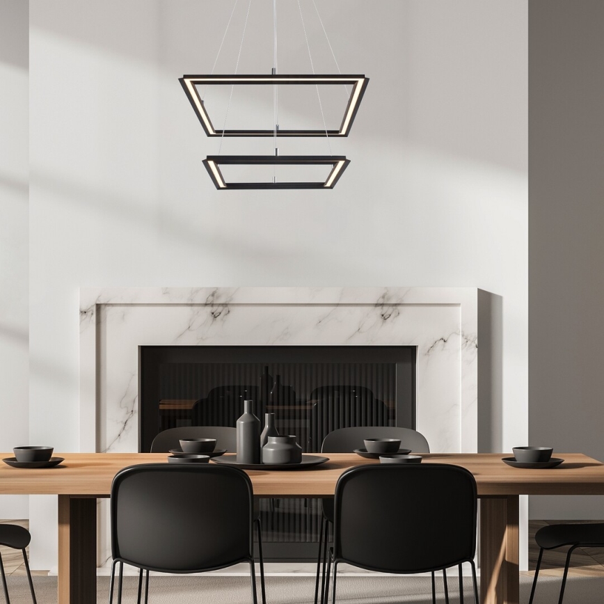 Rabalux - LED Lestenec na vrvici 2xLED/24W/230V 3000K