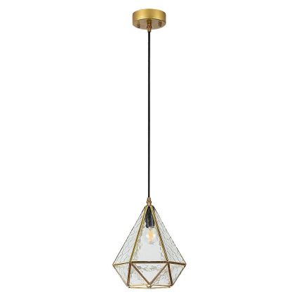 Rabalux - Tiffany vitraž lestenec na vrvici 1xE14/40W/230V zlata
