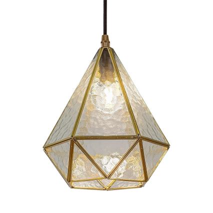 Rabalux - Tiffany vitraž lestenec na vrvici 1xE14/40W/230V zlata