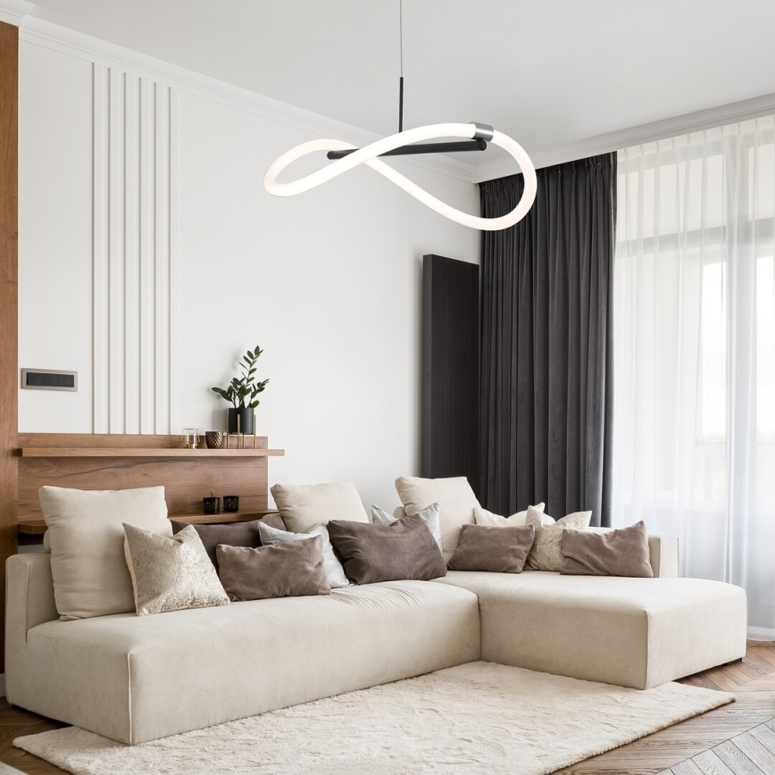 Rabalux - LED Lestenec na vrvici LED/15W/230V 4000K