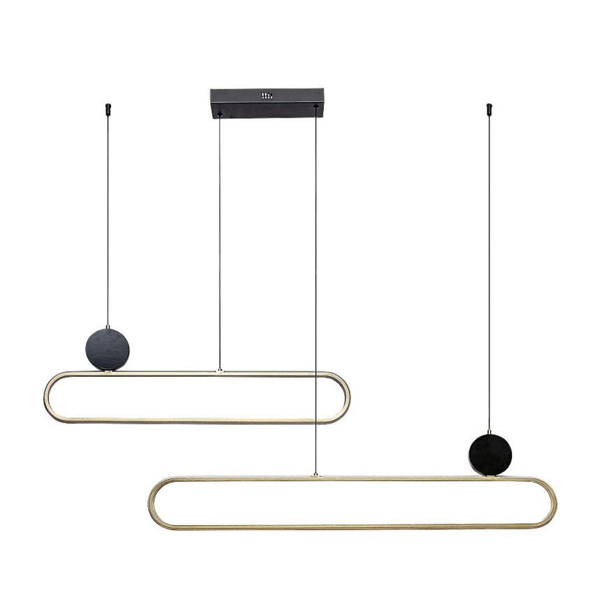 Rabalux - LED Lestenec na vrvici 2xLED/24W/230V 3000K
