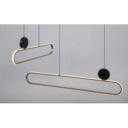 Rabalux - LED Lestenec na vrvici 2xLED/24W/230V 3000K