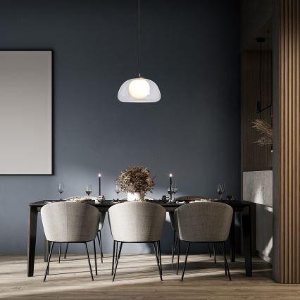 Rabalux - Lestenec na vrvici 1xG9/5W/230V prozorna