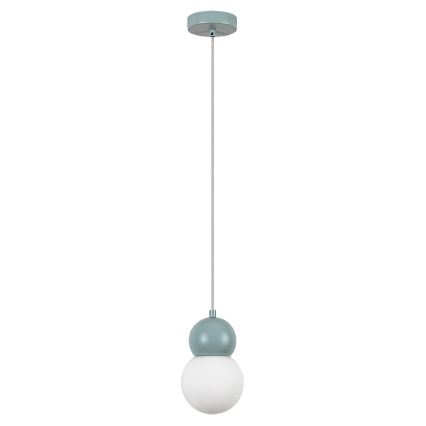 Rabalux - Lestenec na vrvici 1xG9/38W/230V modra