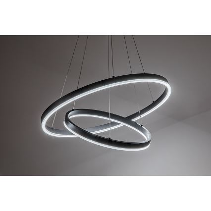 Rabalux - LED viseča svetilka z možnostjo zatemnitve na kablu LED/80W/230V 3000-6500K + daljinski upravljalnik