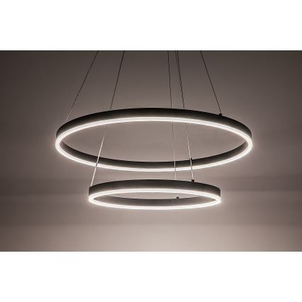 Rabalux - LED viseča svetilka z možnostjo zatemnitve na kablu LED/80W/230V 3000-6500K + daljinski upravljalnik