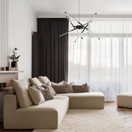 Rabalux - LED Lestenec na vrvici LED/40W/230V 3000K črna