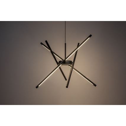 Rabalux - LED Lestenec na vrvici LED/40W/230V 3000K črna