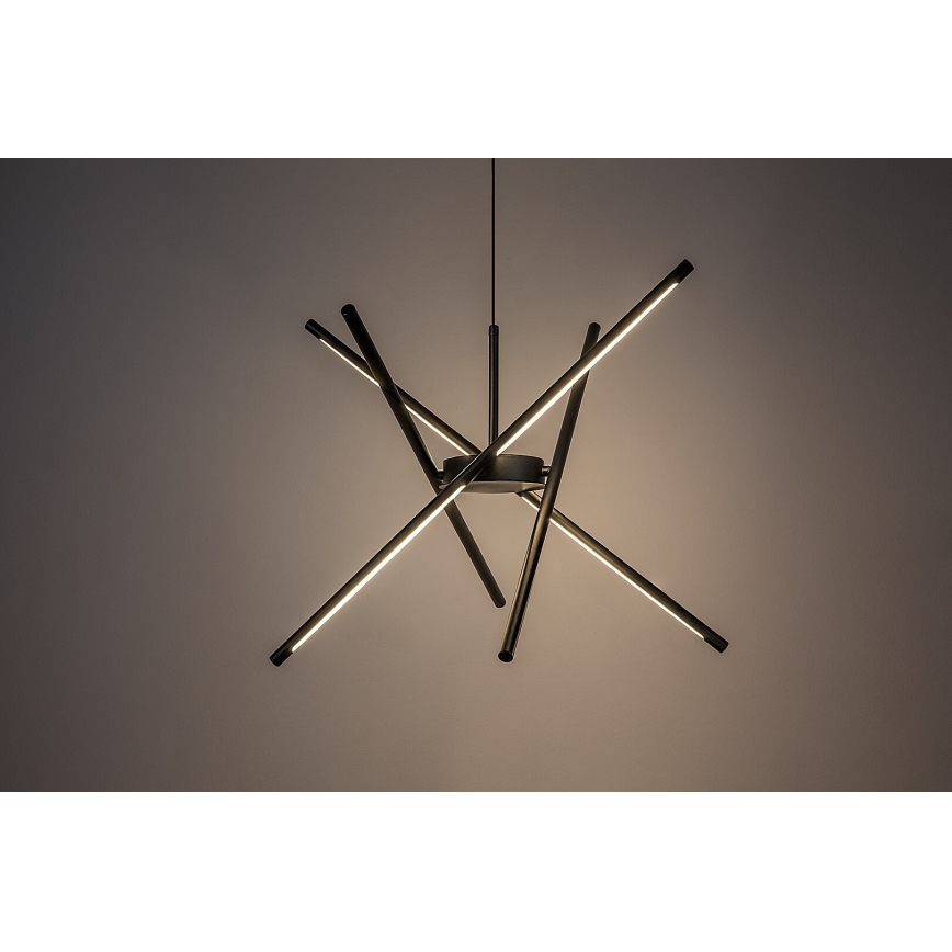 Rabalux - LED Lestenec na vrvici LED/40W/230V 3000K črna