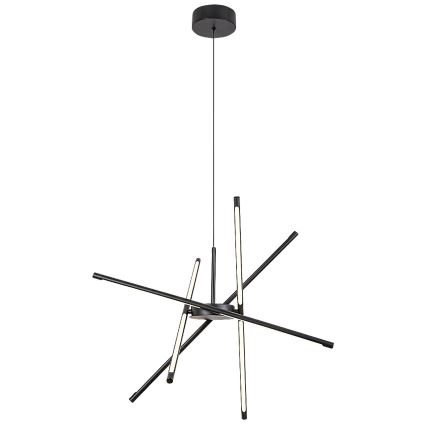 Rabalux - LED Lestenec na vrvici LED/40W/230V 3000K črna